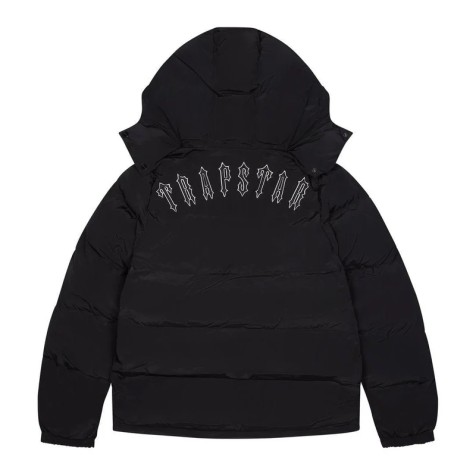 Trapstar Detachable Hooded Puffer Jacket | Black