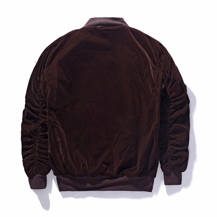 Velvet Jacket | Brown