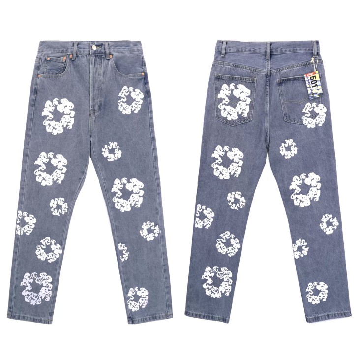 Denim Tears Cotton Wreath Jeans | Denim Blue