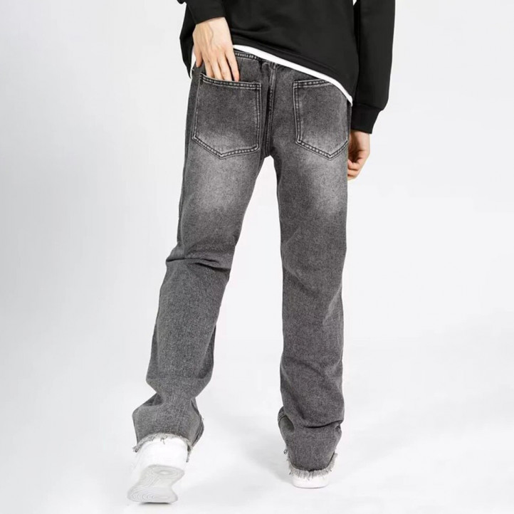 Blvck Flame Oversized Washed Jeans