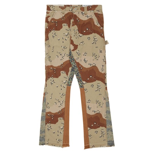 Gallery Dept. Chocolate Chip Camo La Flare Pants