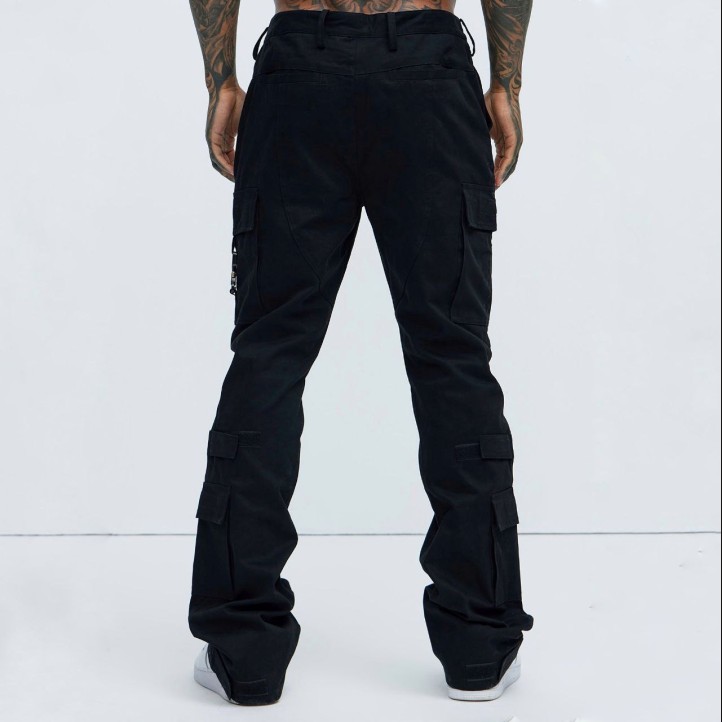 Nikko Slame Flare Pants | Black