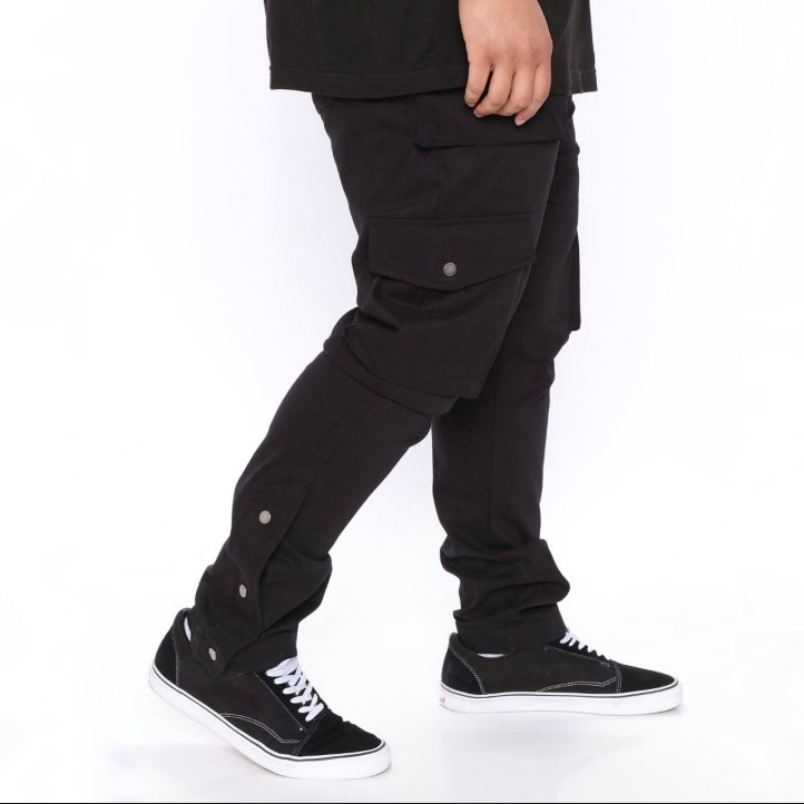 Worker Cargo Pants | Black