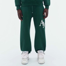 AMIRI Staggered Logo Sweatpants | Green