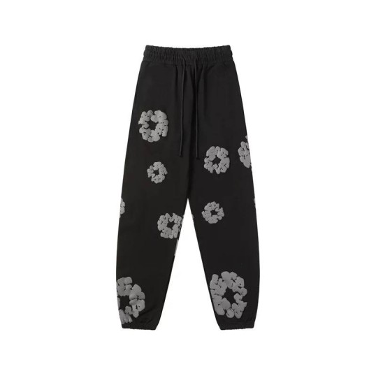 Denim Tears Cotton Wreath Pants "Black/Grey"