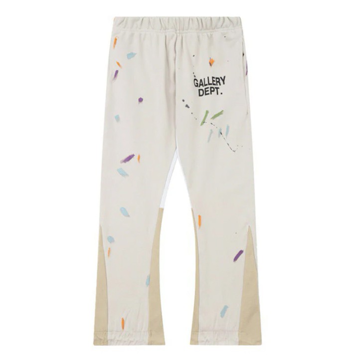 Gallery Dept. Painted Flare Sweat Pants | Beige