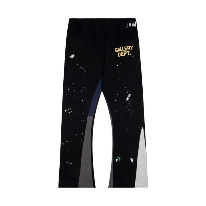 Gallery Dept. Painted Flare Sweat Pants | Black