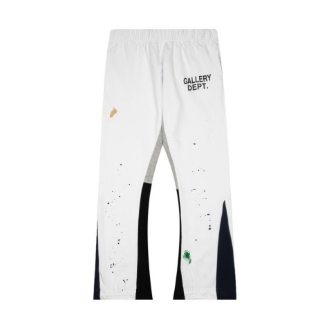 Gallery Dept. Painted Flare Sweat Pants | White