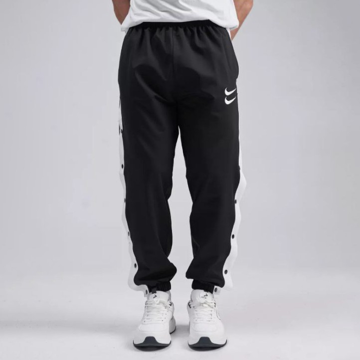 Nike Tearaway Double Swoosh Pants | Black-White