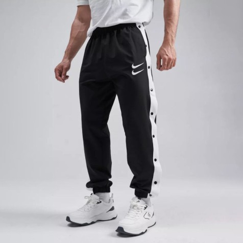 Nike Tearaway Double Swoosh Pants | Black-White