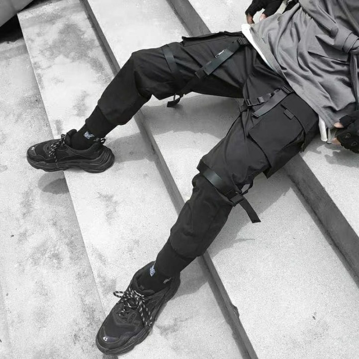 Ninja Jogger Pants 02 | Triple Black