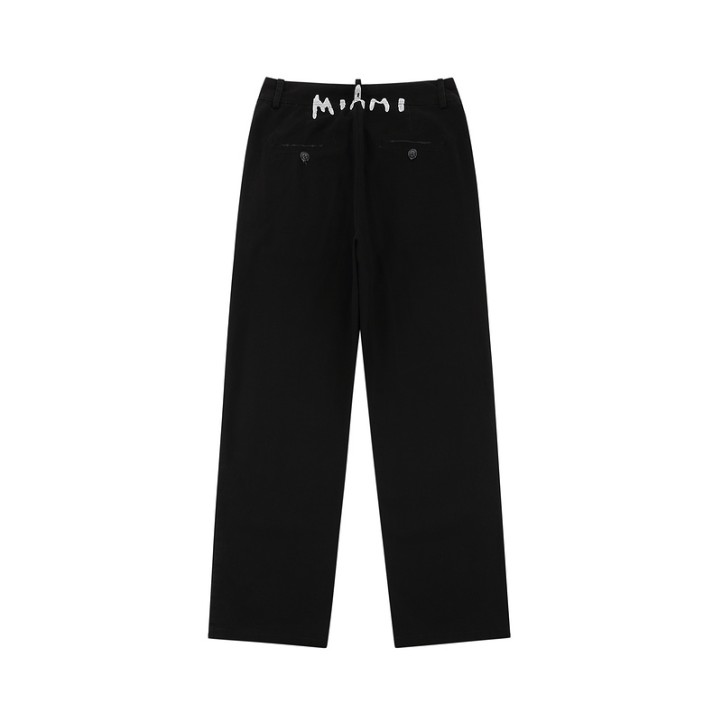 Palm Angels Seasonal Logo Chino Pants | Black