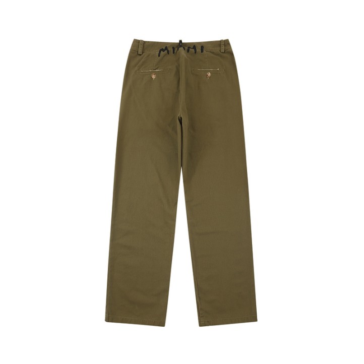 Palm Angels Seasonal Logo Chino Pants | Olive