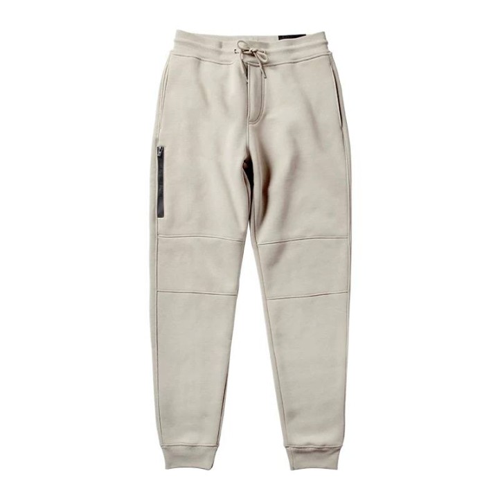 Tech Drawstring Jogger Pants | Beige