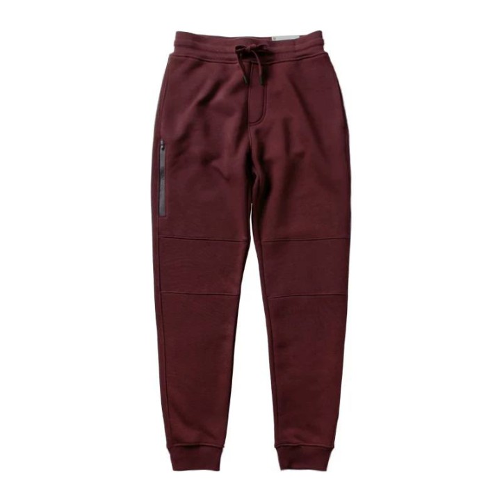 Tech Drawstring Jogger Pants | Burgundy