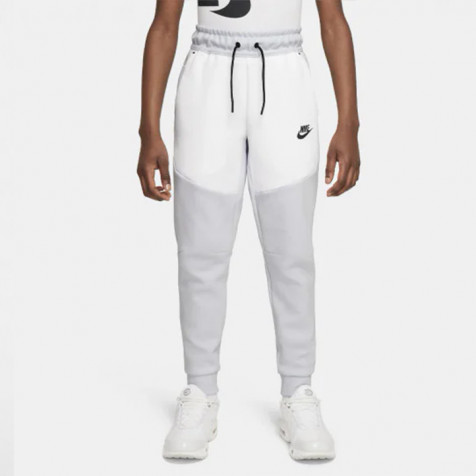 Nike Tech Fleece Jogger Pants "Grey/White"