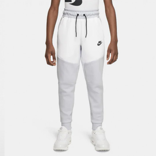 Nike Tech Fleece Jogger Pants "Grey/White"