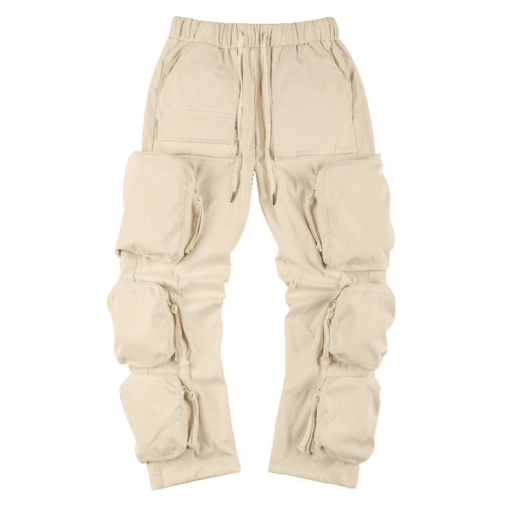 Travis Scott Pocket Cargo Pants | Beige