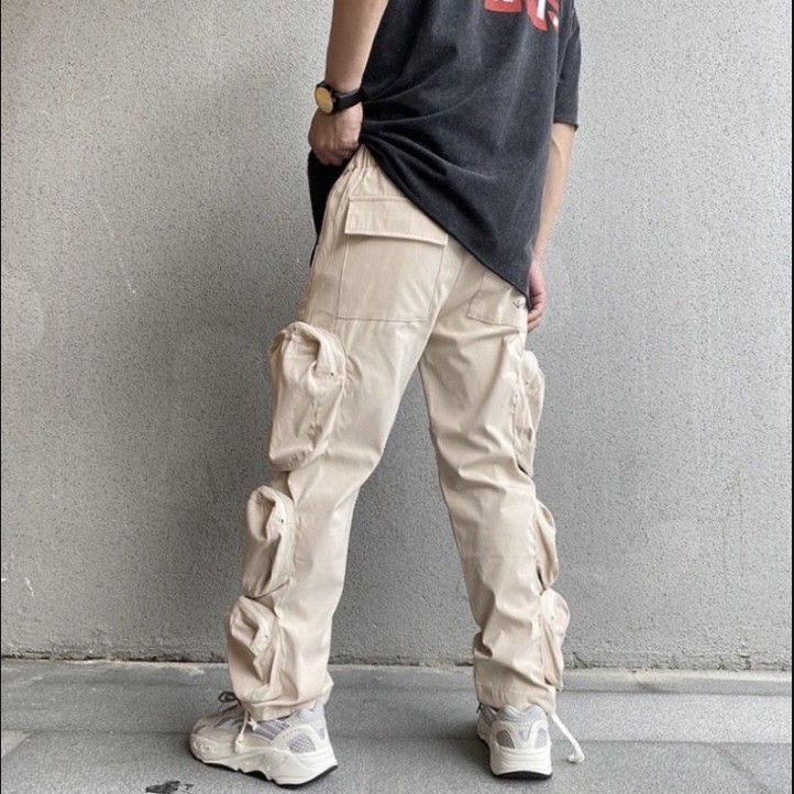 Travis Scott Pocket Cargo Pants | Beige