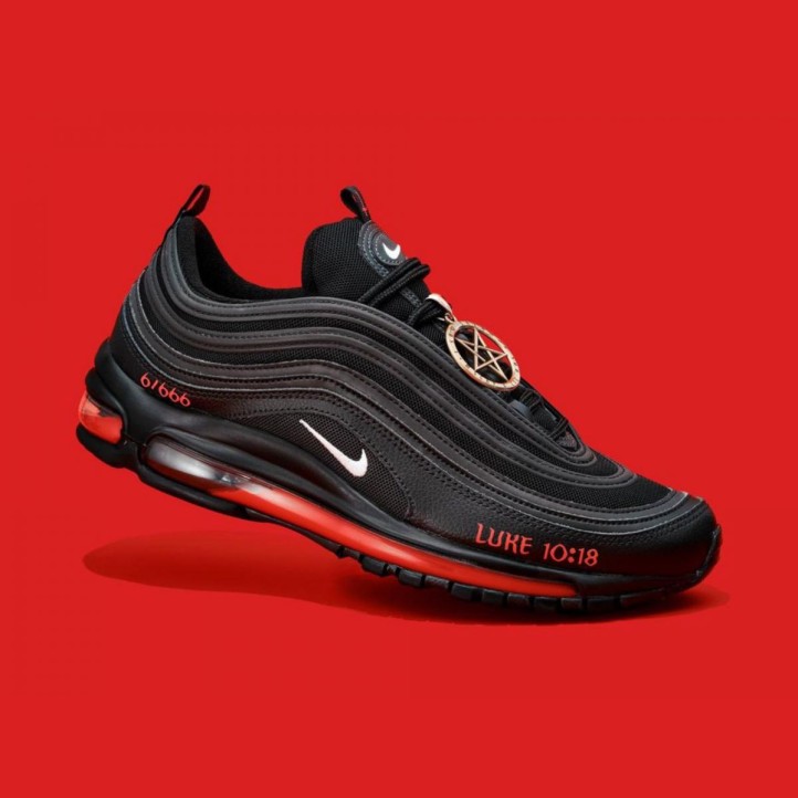 Nike Air Max 97 MSCHF x Lil Nas "Satan Shoes"