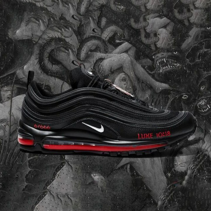 Nike Air Max 97 MSCHF x Lil Nas "Satan Shoes"