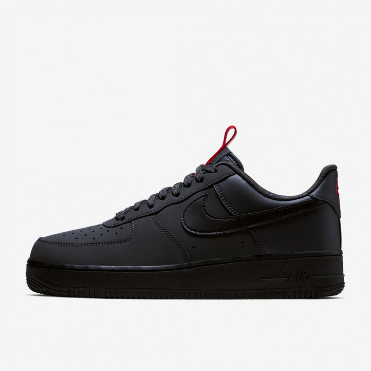 Nike Air Force 1 Low Anthracite Black University Red