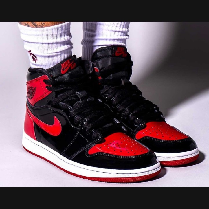 Nike Air Jordan Retro 1 High "Patent Bred"