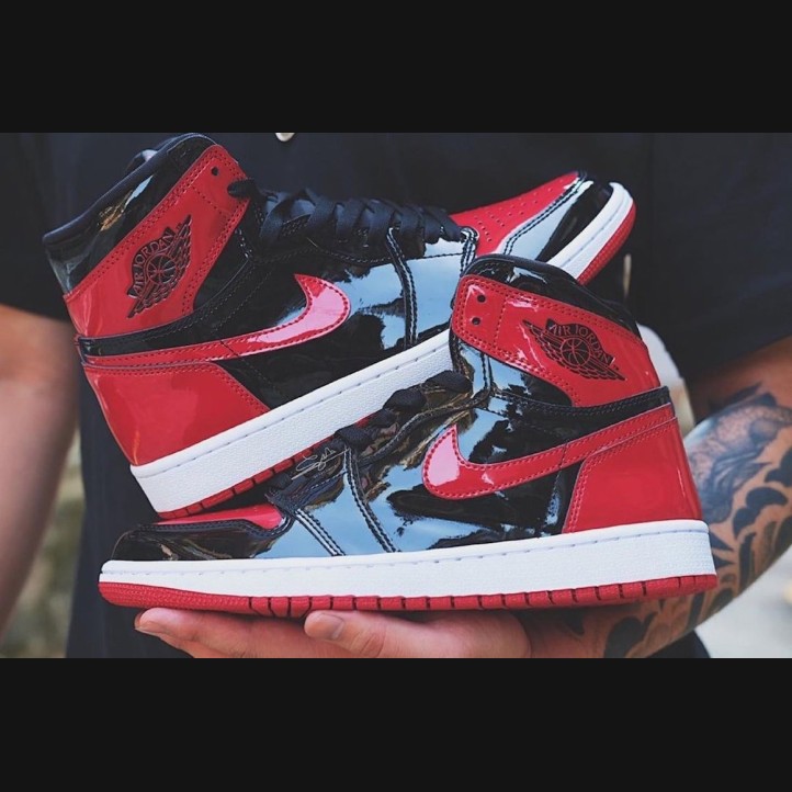 Nike Air Jordan Retro 1 High "Patent Bred"