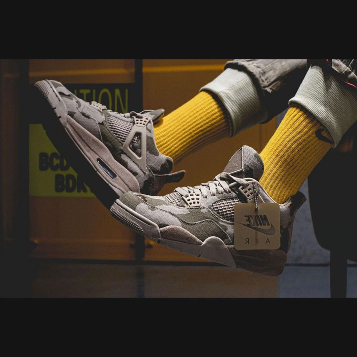 Nike Air Jordan Retro 4 x Aleali May "Veterans Day"