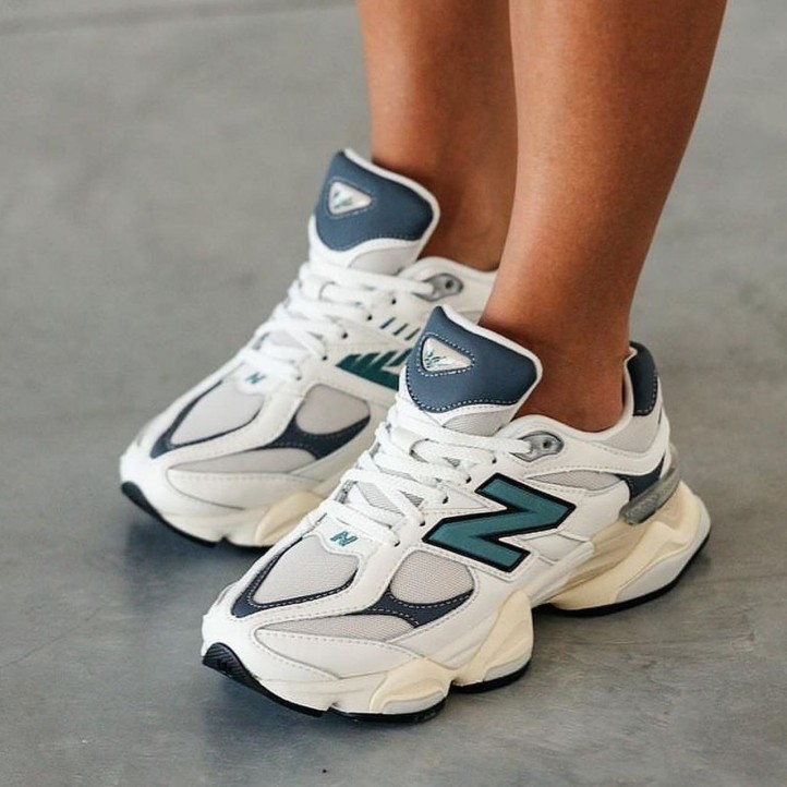 New Balance 9060 "White/Teal/Grey" WMNS 