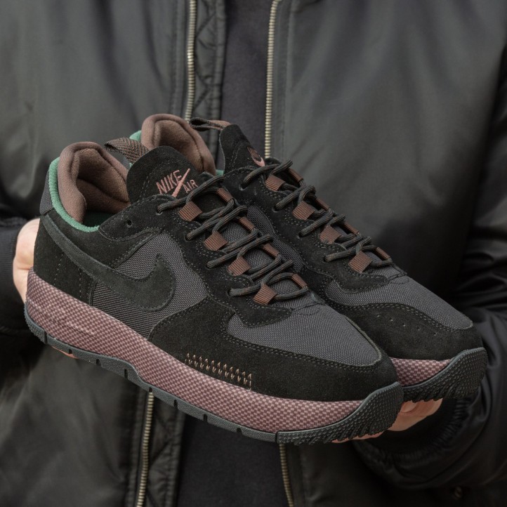 Nike Air Force 1 Wild "Black"