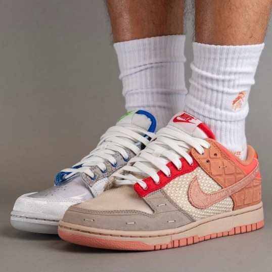 Nike Dunk Low x CLOT "What The?"