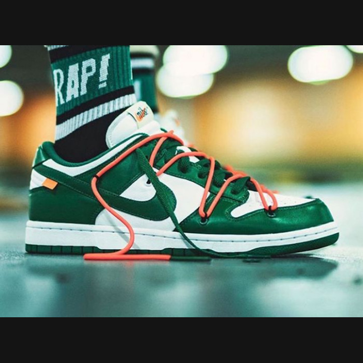Nike Dunk Low x Off-White "Pine Green"