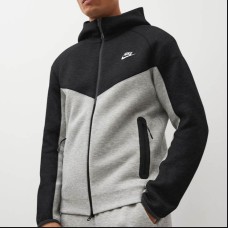 Nike Tech Fleece Zip-Up Hoodie  "Black/Grey" FB8002-013