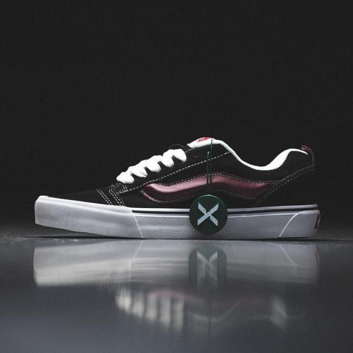 Vans Knu Skool x Potato "Black/Burgundy"