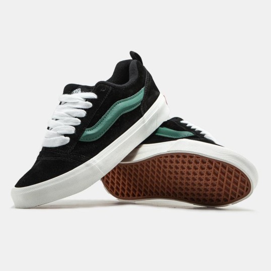 Vans Knu Skool x Potato "Black/Dark Green"