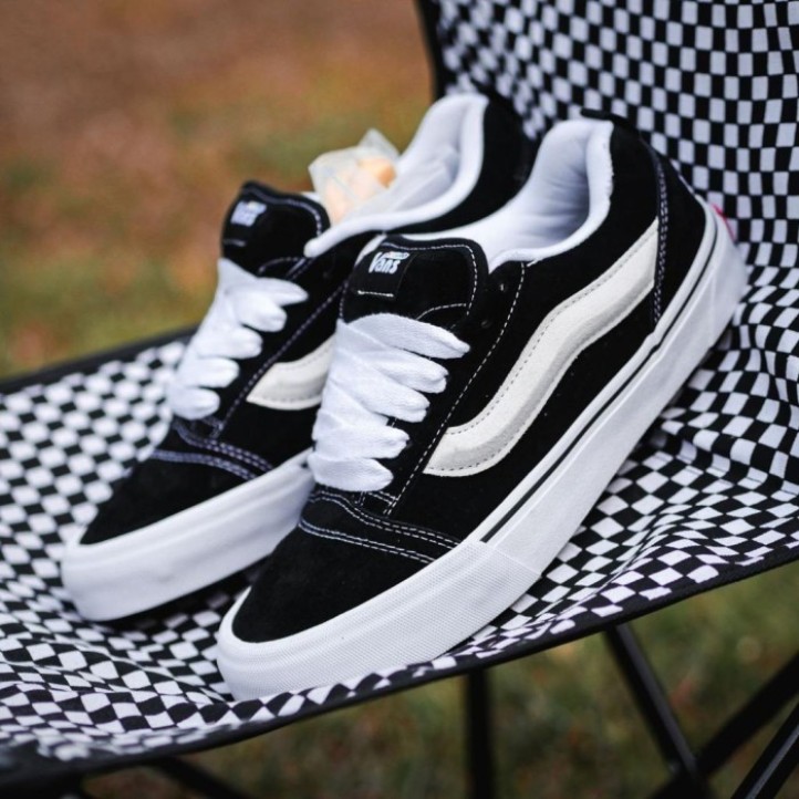 Vans Knu Skool x Potato "Black/White"