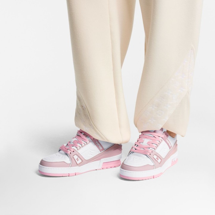 Louis Vuitton LV Trainer "Rose" WMNS