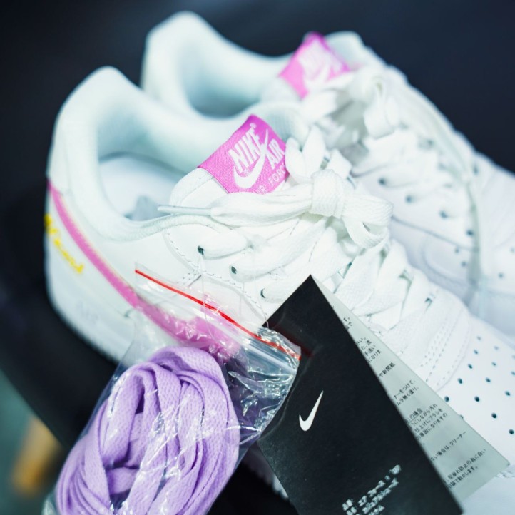 Nike Air Force 1 Low x 50 Cent "White/Pink" WMNS