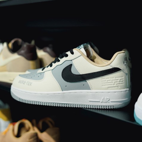 Nike Air Force 1 Low x Gore-Tex "Cream/Grey/Black"