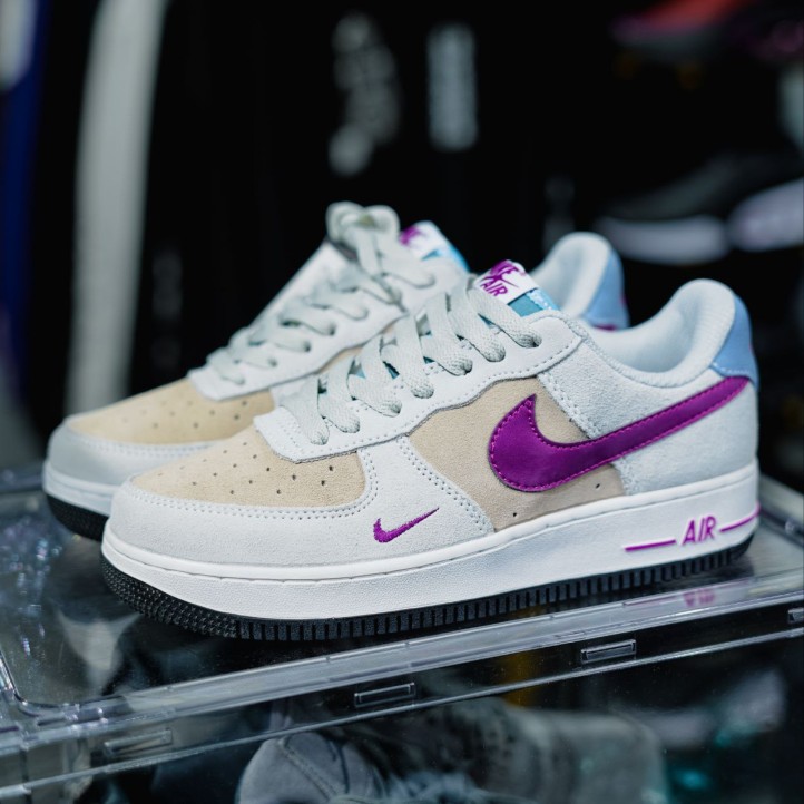 Nike Air Force 1 Low "Grey/Violet/Blue"