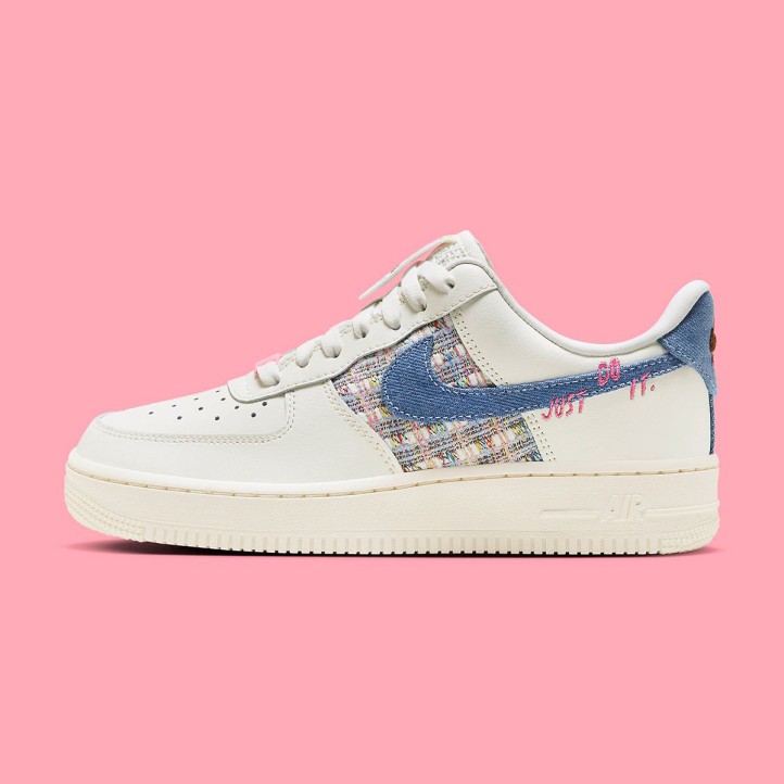 Nike Air Force 1 Low Just Do It Denim Boucle WMNS