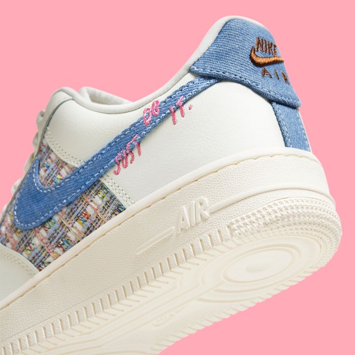 Nike Air Force 1 Low Just Do It Denim Boucle WMNS