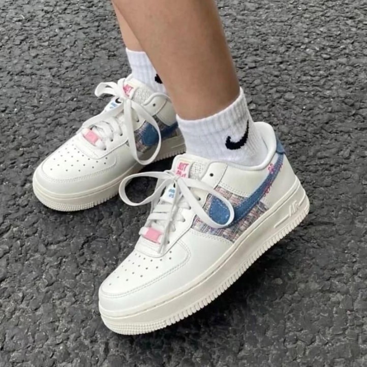 Nike Air Force 1 Low Just Do It Denim Boucle WMNS