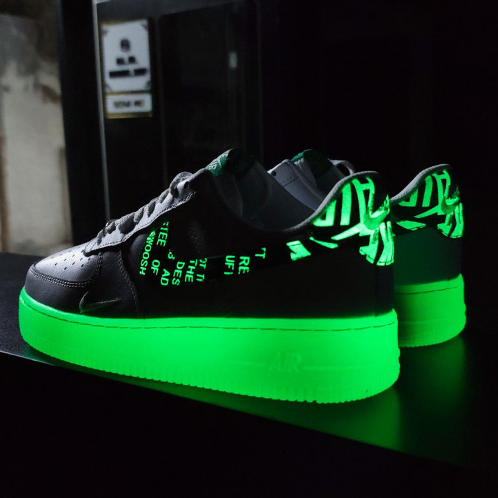 Nike Air Force 1 Low "White/Lime Green"