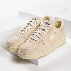 Nike Air Force 1 Low x Stussy "Fossil Stone" WMNS