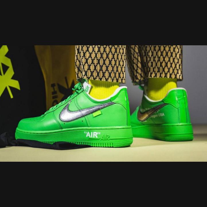 Nike Air Force 1 Low x Off-White "Light Green Spark"