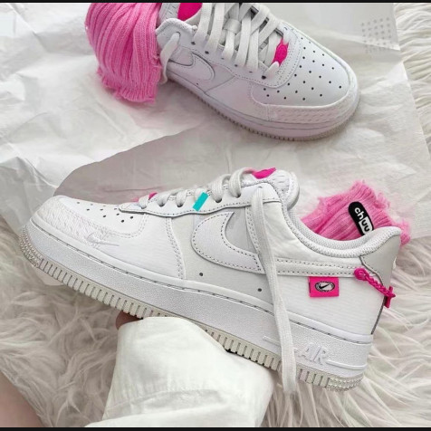Nike Air Force 1 Low "Pink Bling" WMNS