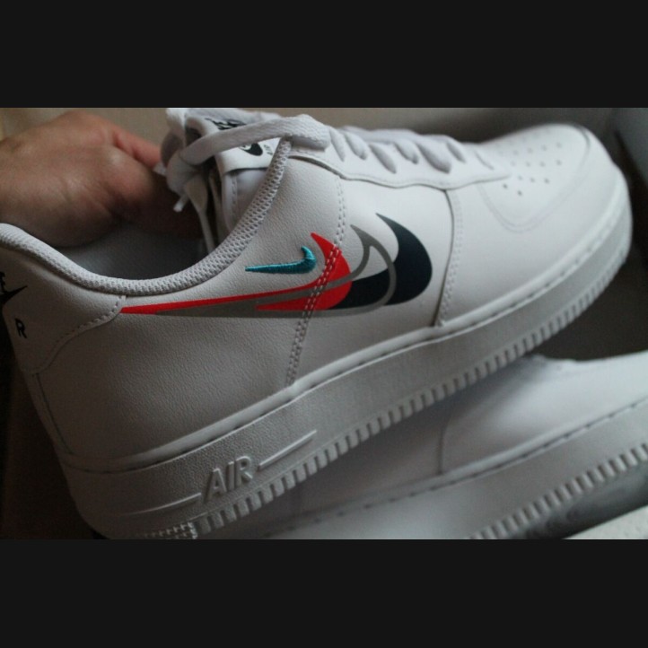 Nike Air Force 1 Low "Quadruple Swoosh" WMNS