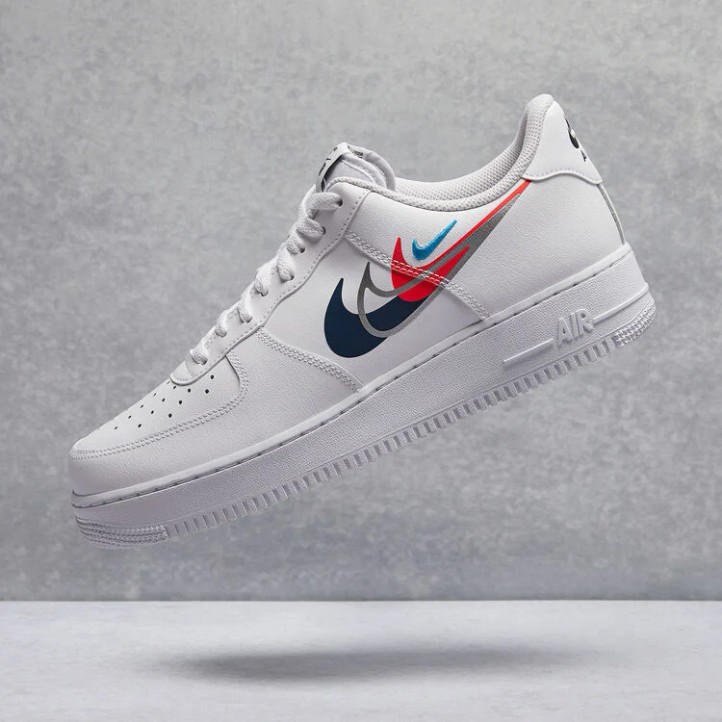 Nike Air Force 1 Low "Quadruple Swoosh" WMNS